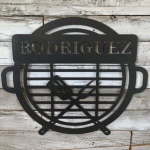 Backyard BBQ Sign - Countryside Cuts Metalworks