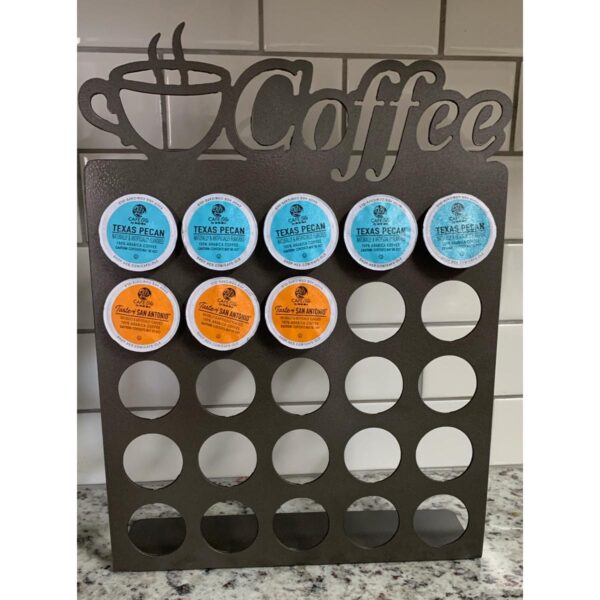 Coffee K-Cup Holder - Countryside Cuts Metalworks