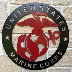 Marine Corps Metal sign