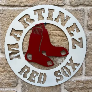 Boston Red Sox Metal Sign