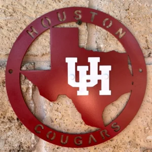 University of Houston Metal Sign